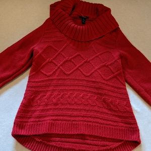 Style & Co red sweater